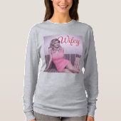 T-shirt Gris Wifey (Devant)
