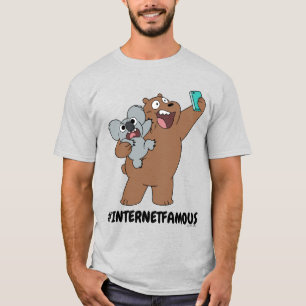 T-shirt Grizz & Nom Nom - #InternetFamous