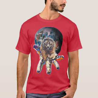 T-shirt Grizzli Ours Grizzlies Motif Predator Ours Forêt