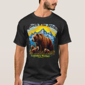 T-shirt Grizzly 399 Hommage Reine Des Tétons Ours (Devant)