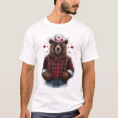 T-shirt Grizzly Bear (Devant)