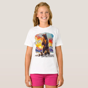 T-shirt Grizzly Bear 399 4 Cubs Grand Teton National Park