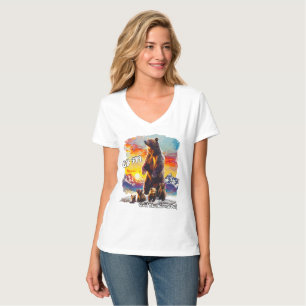 T-shirt Grizzly Bear 399 4 Cubs Grand Teton National Park