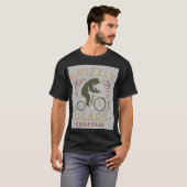 T-shirt Grizzly Bear Cycling — “Grizzly Gears Cycle Club (Devant entier)