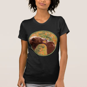 T-shirt Grizzly Bear Mom and Cub Painting - Wildlife Art