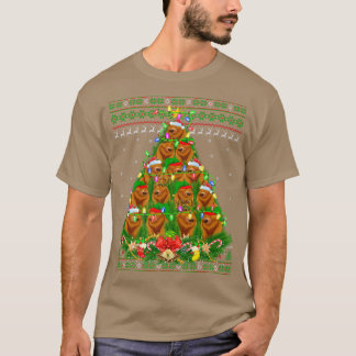T-shirt Grizzly Bear Xmas Lighter Tree Grizzly Bear laid