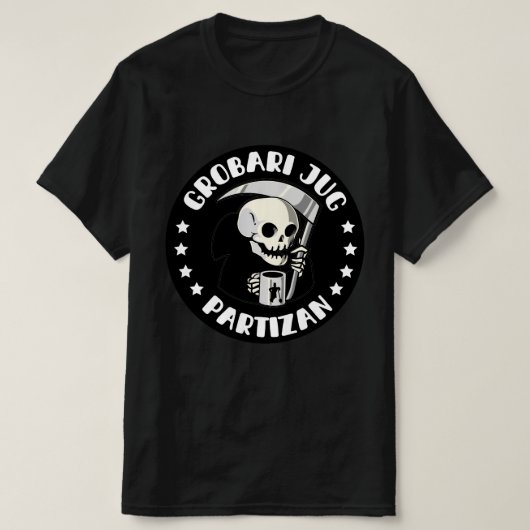 T-shirt Grobari Jug Partizan (Design devant)