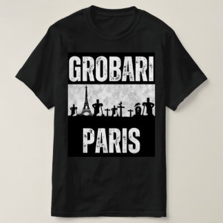 T-shirt Grobari Paris Ajfelov Toranj i Groblje