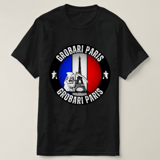 T-shirt Grobari Paris France (Design devant)