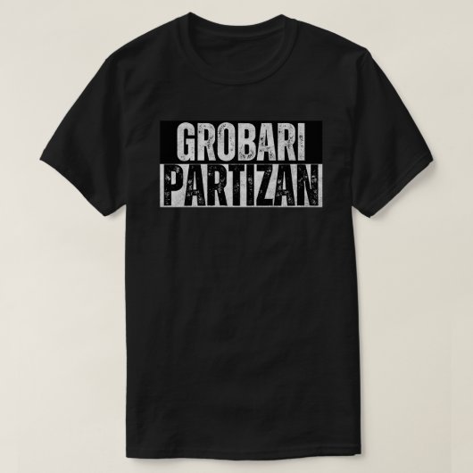 T-shirt Grobari Partizan (Design devant)