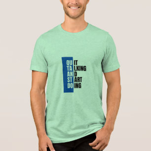 T-shirt groene halve mouwen
