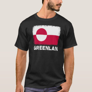 T-shirt Groenland Drapeau Soutien Gens Groenlandais Femmes