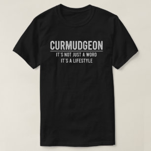 T-shirt Grognon Ce n'est pas qu'un mot, c'est un style de