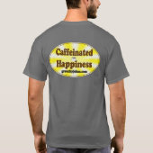 T-shirt grognon de logo de rayon de soleil de (Dos)