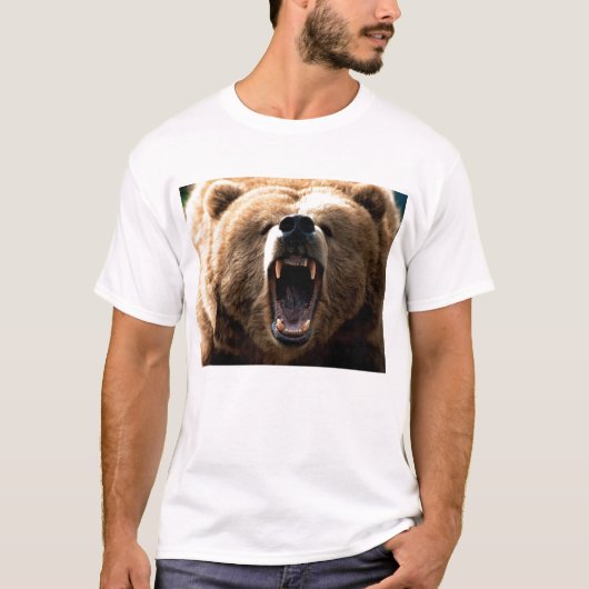 T-shirt Grondement/fierté d'ours (Devant)