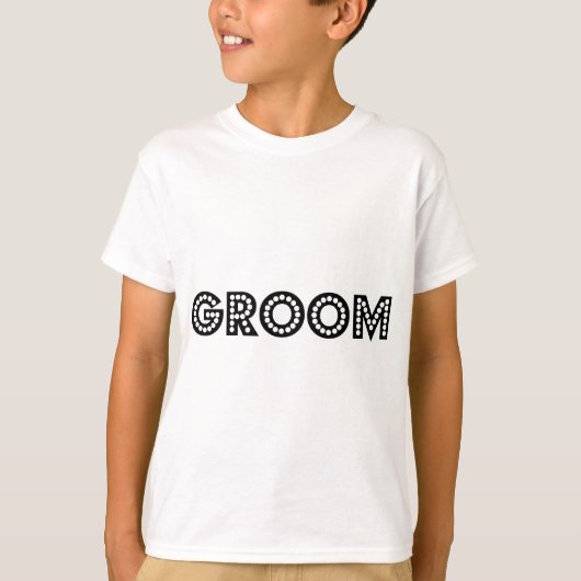 T-shirt Groom (Devant)