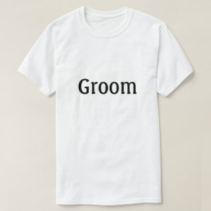 T-shirt Groom