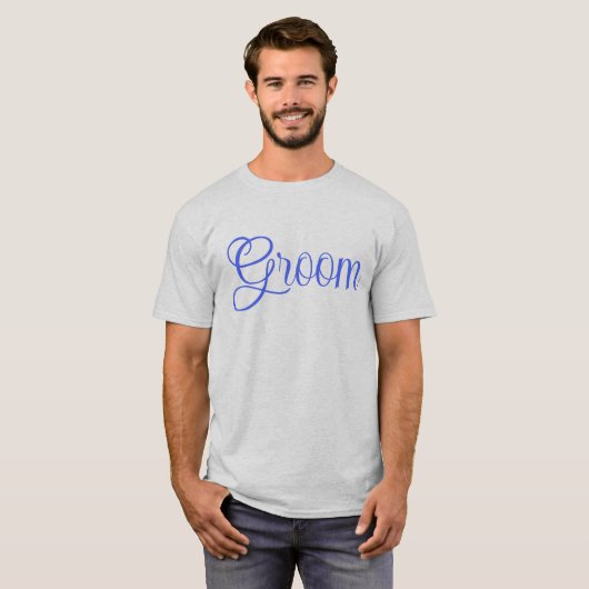T-shirt Groom (Devant entier)
