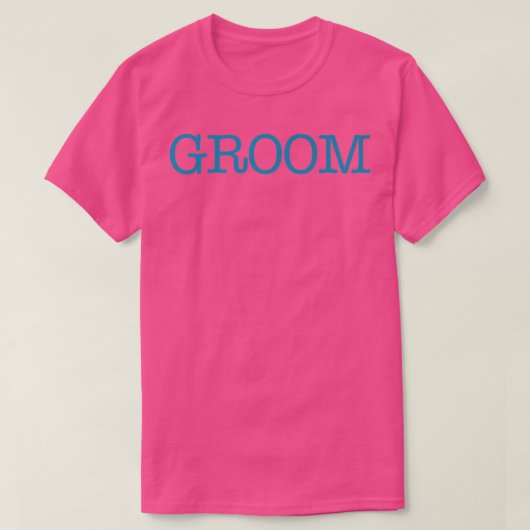 T-shirt Groom (Design devant)