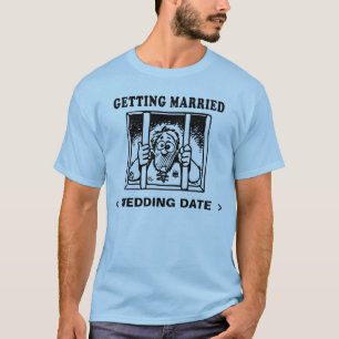 T-shirt Groom (Ajouter la date du Mariage)