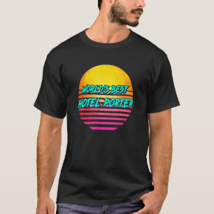 T-shirt Groom d'hôtel rétro