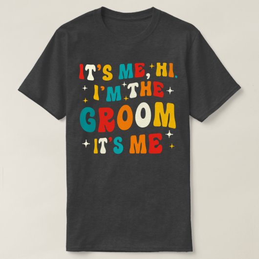 T-shirt Groom drôle (Design devant)