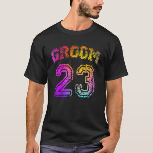 T-shirt Groom Engagement Party Groom Correspondance 2023 H