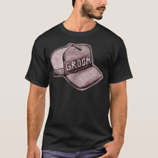 T-shirt Groom Hat Cute Engagement Wedding Bachelor Party M