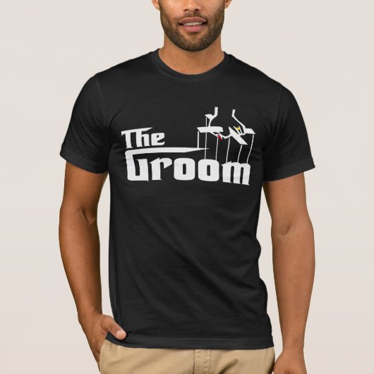 T-shirt Groom (meilleure version) (Devant)