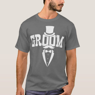 T-shirt Groom Mustache Casquette Mariage du Bachelor Party
