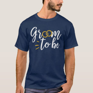 T-shirt Groom Pour Être Mignonne Mariage Fiançailles