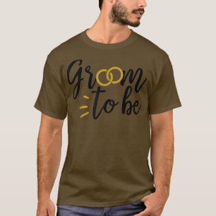 T-shirt Groom Pour Être Mignonne Mariage Fiançailles