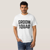 T-shirt Groom Squad (Devant entier)