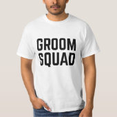 T-shirt Groom Squad (Devant)