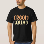 T-shirt Groom Squad (Devant)