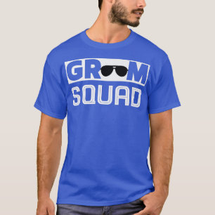 T-shirt Groom Squad Funny Wedding Party Groom Team Mariage