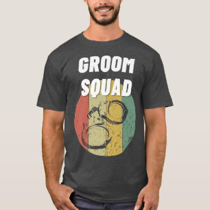 T-shirt Groom Squad Wedding Party Best Man Bachelor Party