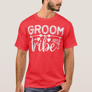 T-shirt Groom Tribe Cute Engagement Wedding Matching