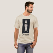 T-shirt Groom Tuxedo (Devant entier)