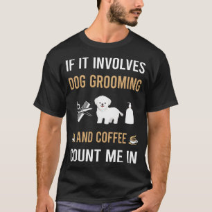T-shirt Groomer De Café Et De Chien