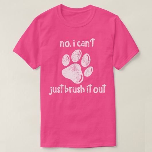 T-shirt Groomer des chiens (Design devant)
