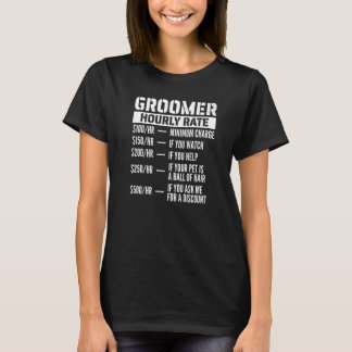 T-shirt Groomer Hourly Rate