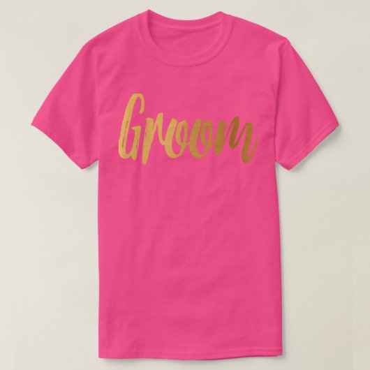 T-shirt GroomMatching Wedding Bride Bachelor Party (Design devant)
