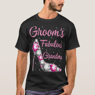 T-shirt Grooms Fabuleux grand-mère Mariage heureux Marry V