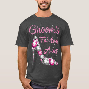 T-shirt Grooms Fabulous Tante Happy Mariage marié D