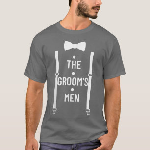 T-shirt Grooms Men Wedding Party Best Man Bachelor Party G