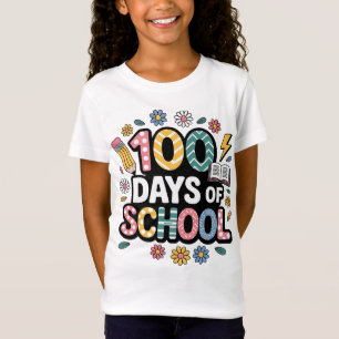 T-Shirt Groovy 100 Jours d'École