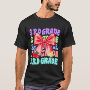 T-shirt Groovy 3e année Retour à l'école Premier jour de t