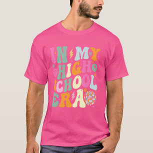 T-shirt Groovy à l'époque de mon lycée Retour à l'école En
