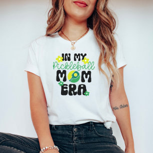 T-shirt Groovy à mon ère de maman de pickleball